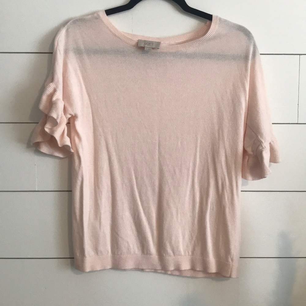 LOFT Pink Top